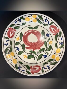 Portmeirion Welsh Dresser Dinner Plate 10½" Angharad Menna 1992